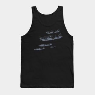 Warcraft WW2 Airplane Tank Top